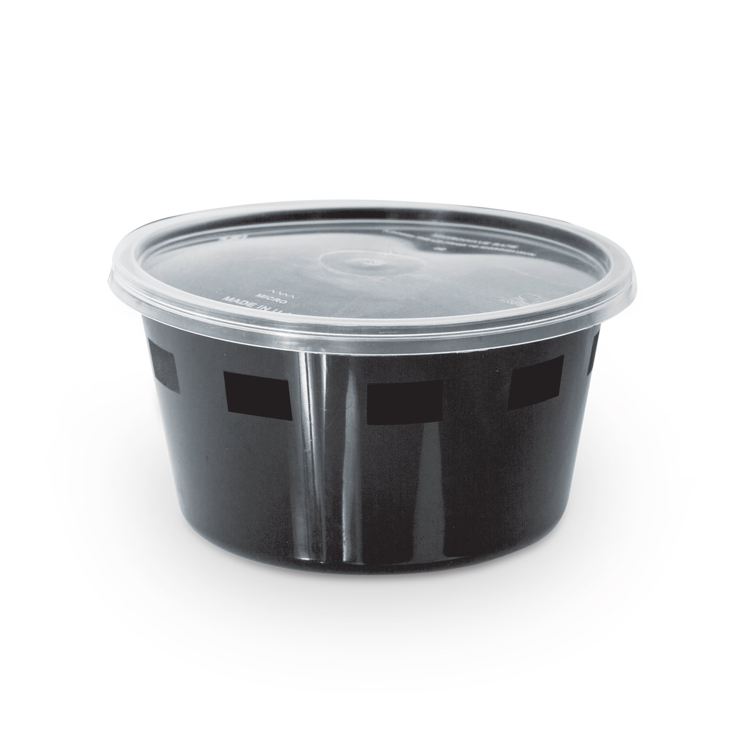 Microwave Container Clear (450 cc), Round Shape