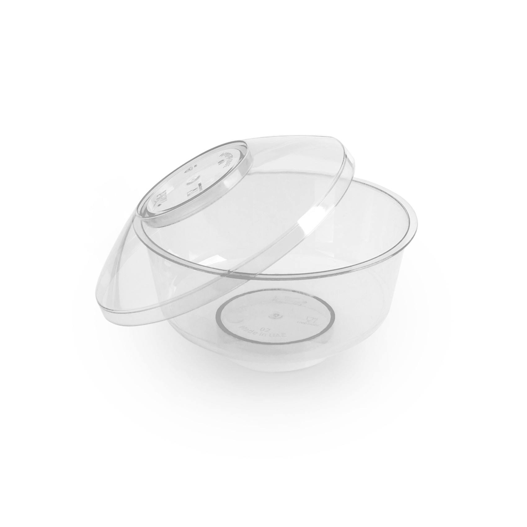 Stefania Clear Cup with Lid (200 cc)