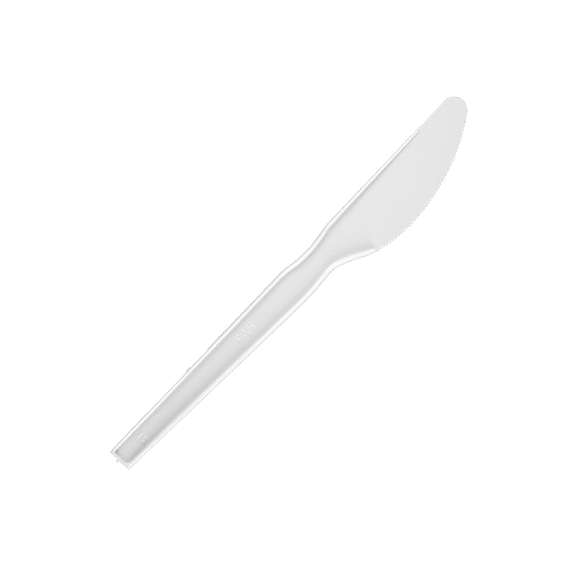 Plastic Knife,  White Colour