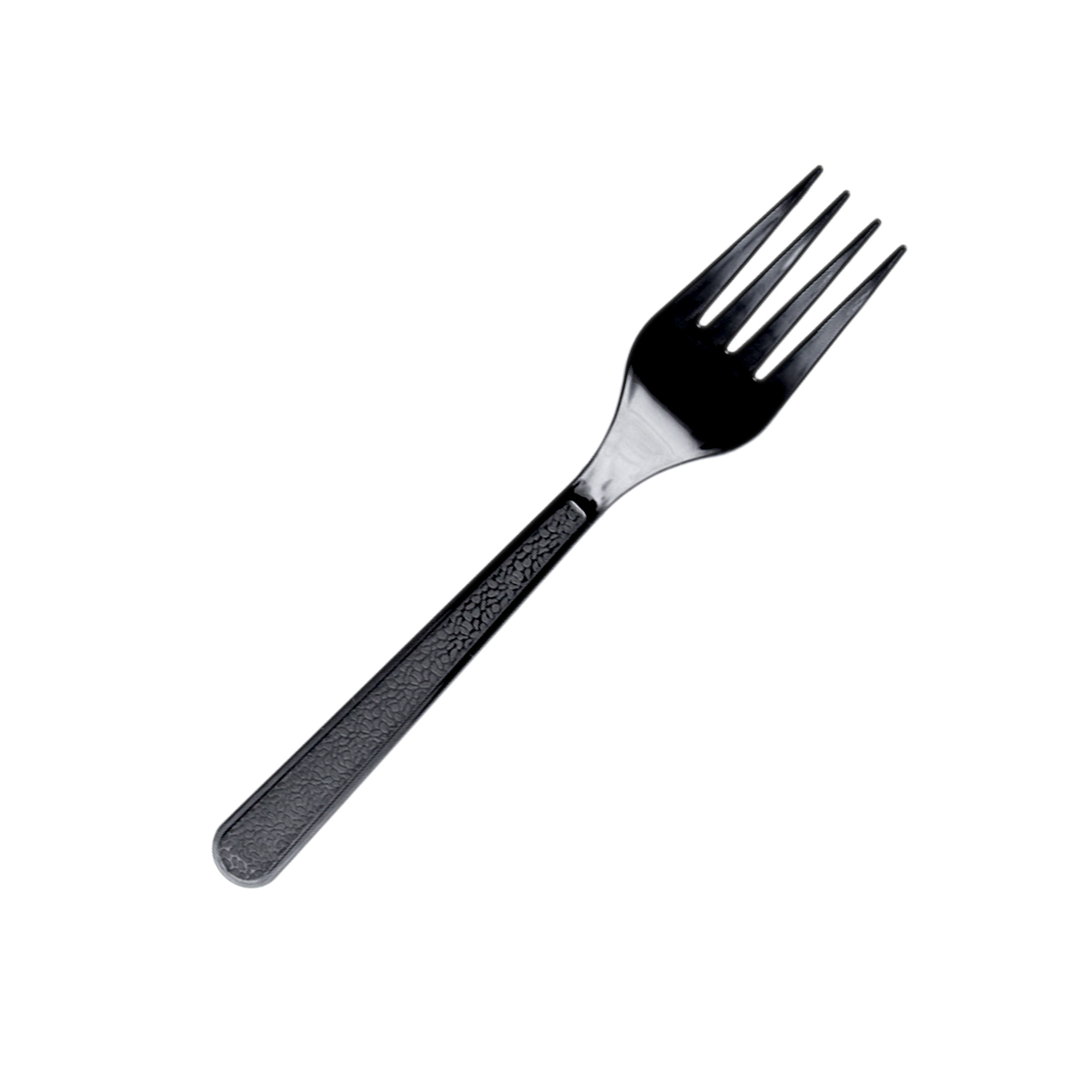 Plastic Fork,  Black Colour