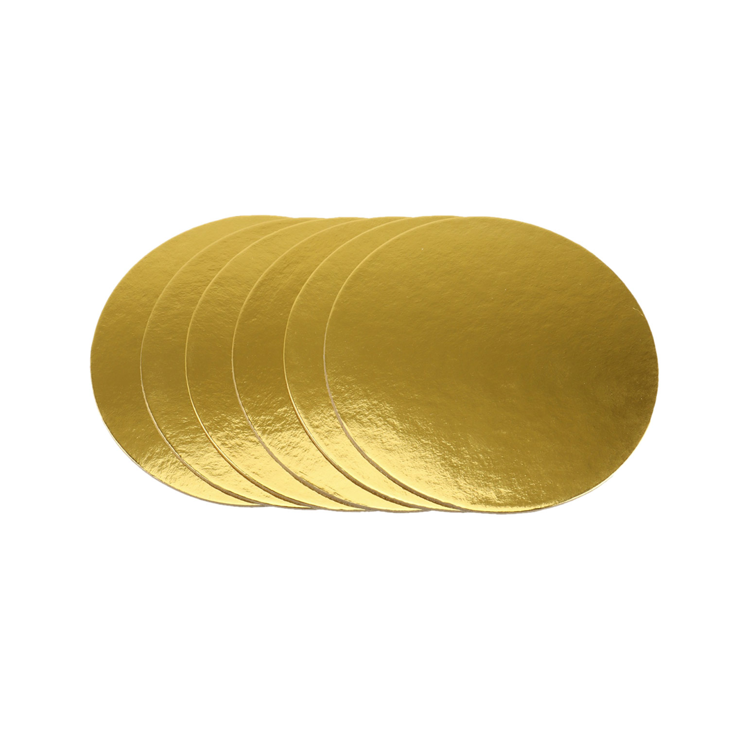 Cake Board (9 Inch), Gold Colour Round Shape