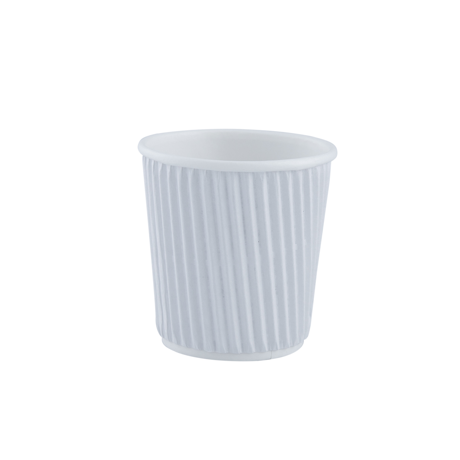 Ripple paper Cups (4 oz, White Colour)