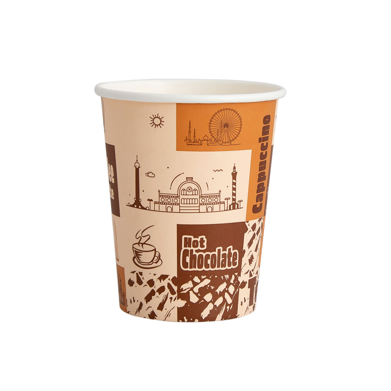 Hot Drinks Paper Cups Heavyduty (8 oz)
