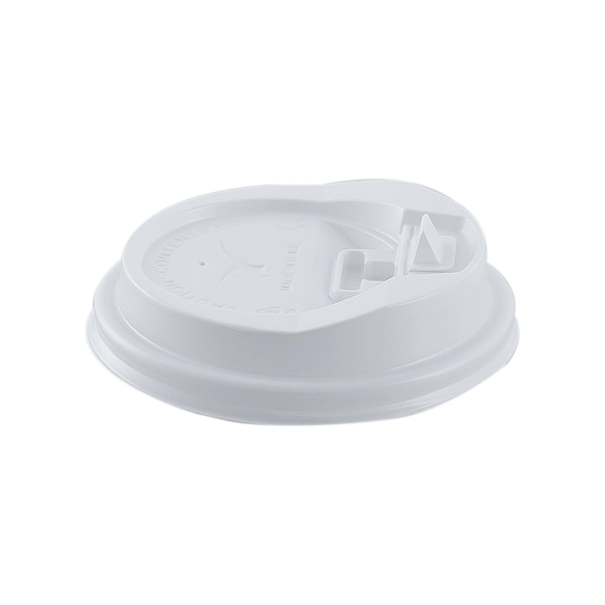 Lids with  Lock (Suitable for 12 oz Paper Cups, White Colour)
