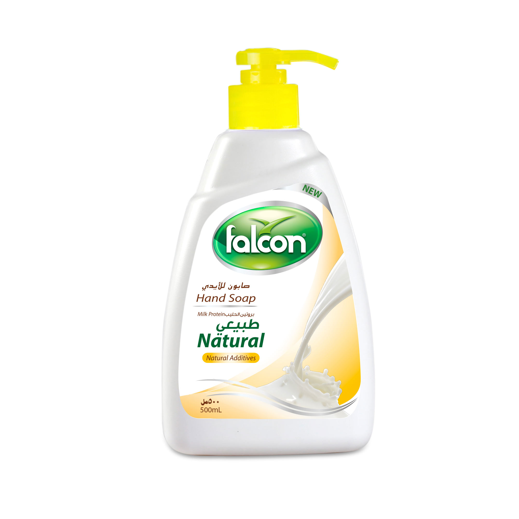Falcon Natural Hand Soap Liquid (Milk Protein)