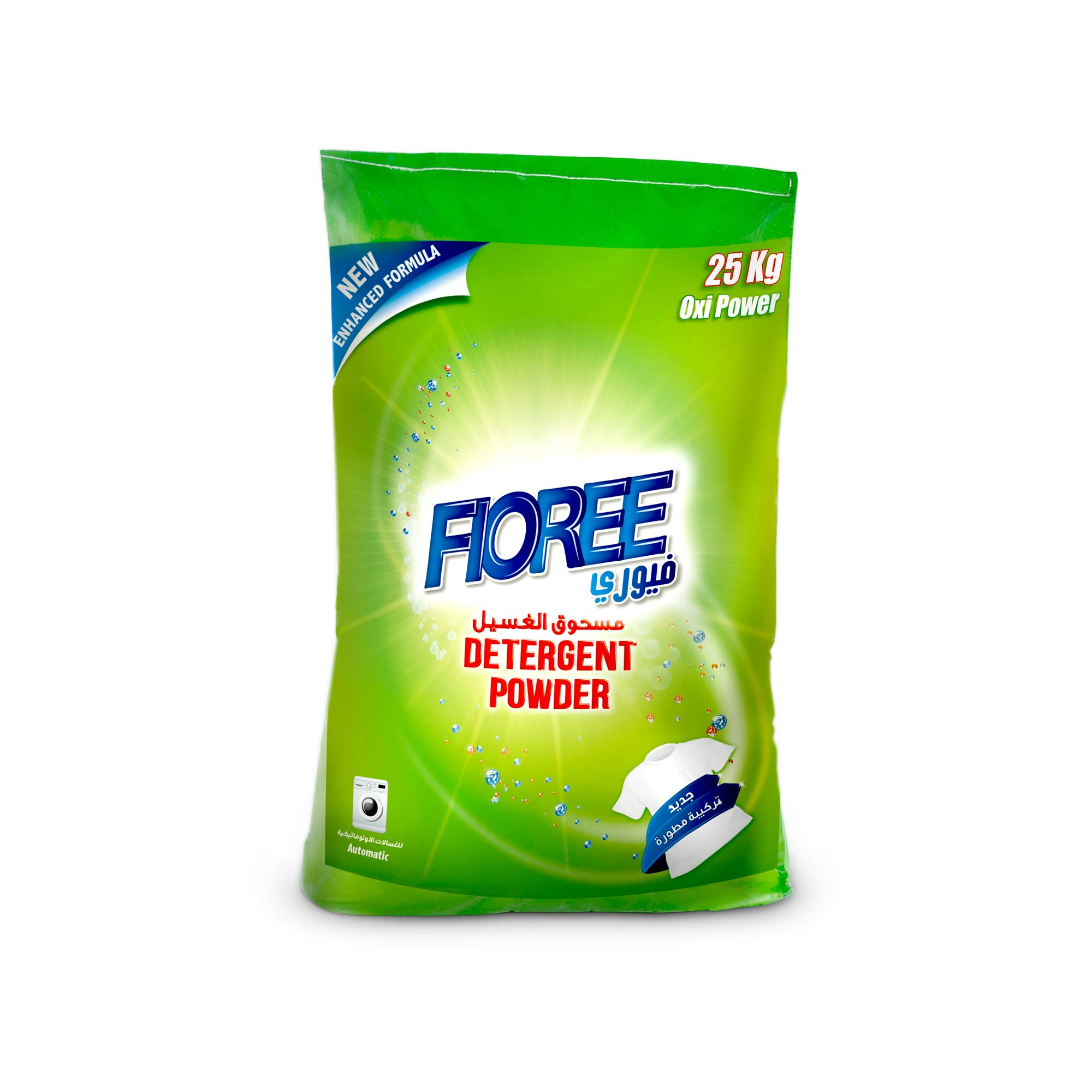 Fioree Detergent Powder (Oxi Power,  25 kg Woven Bag)