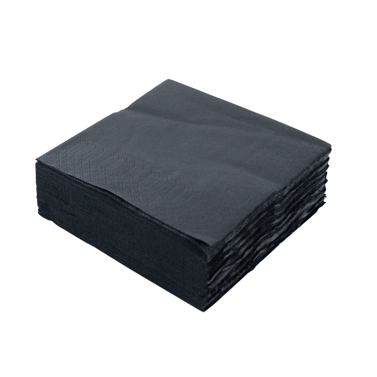 Paper Napkin Black Colour 25 x 25cm, 38 P x 100 PC 
