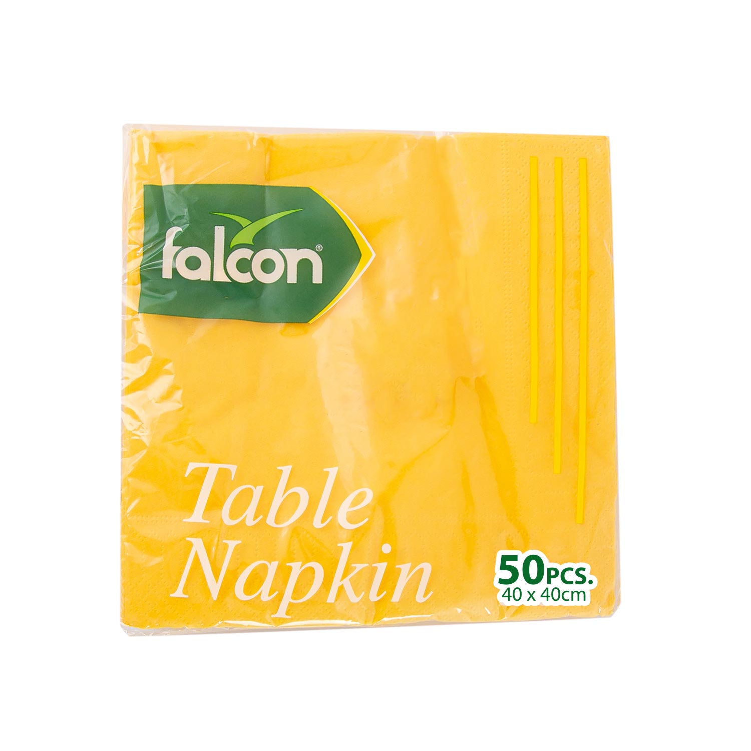 Paper Napkin Yellow Colour, 40 x 40 cm, 20 P x 50PC