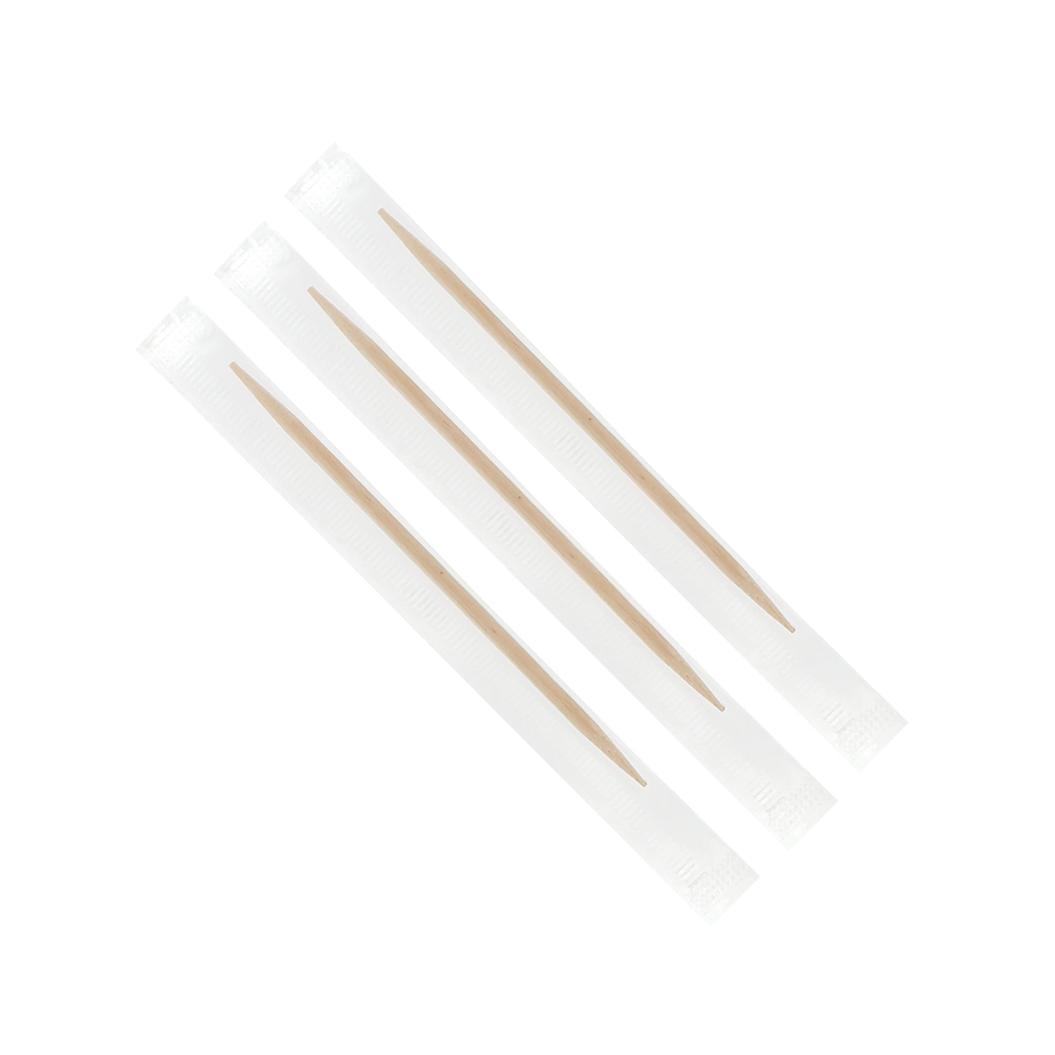 Wooden Toothpicks Wrapped  