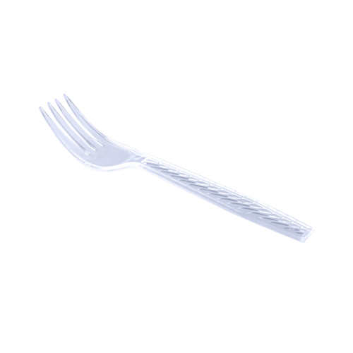 Plastic Fork Heavyduty (Clear)