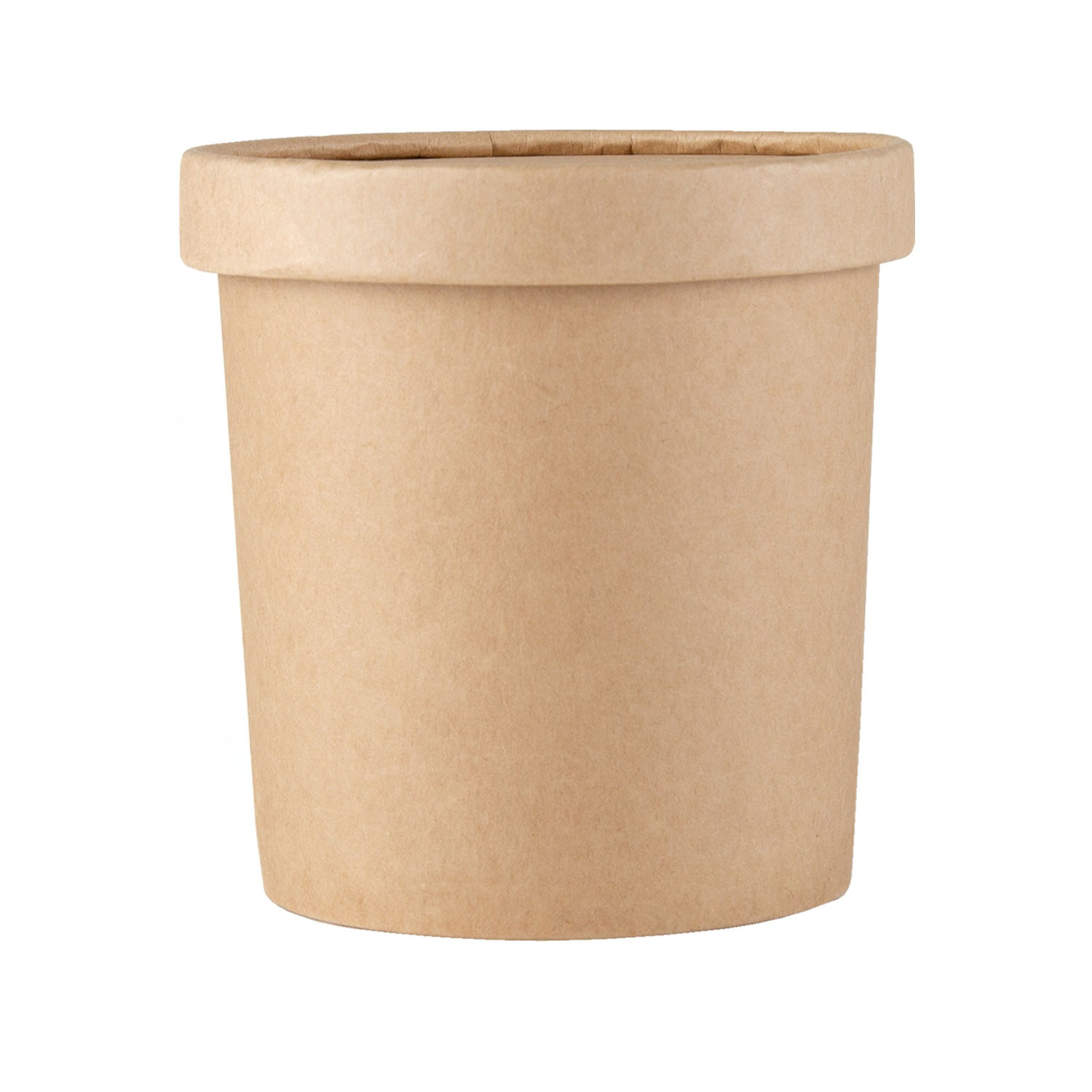 Kraft Paper Lid (Suitable with 8/12/16 Oz Cups)